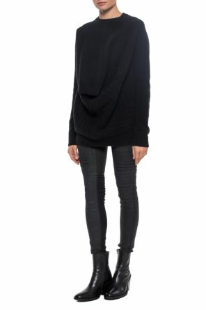 Sweater with a crew neckline, zdjęcie 2 Sweater with a crew neckline od Rick Owens